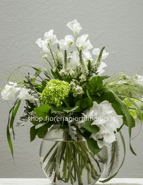 Bouquet di fiori bianchi