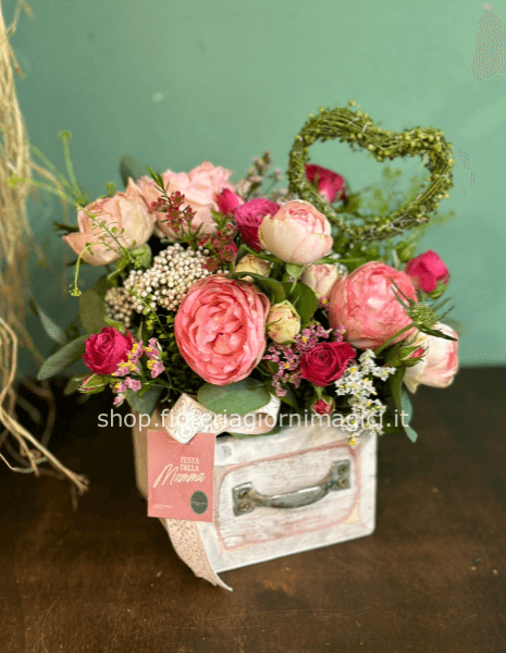 Piccolo cassetto fiorito