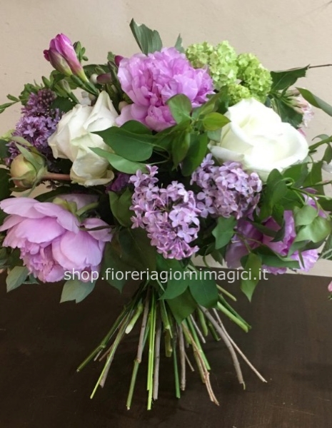 Bouquet peonie e rose  small